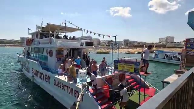 The boat is ready to sail!! A boat trip is a Fabulous experience!