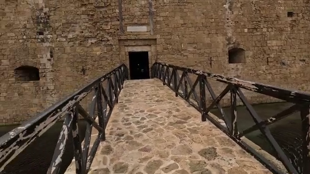The Entrance of the Paphos Castle, Cyprus