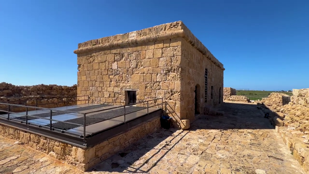 The Roof of the Castle in Paphos