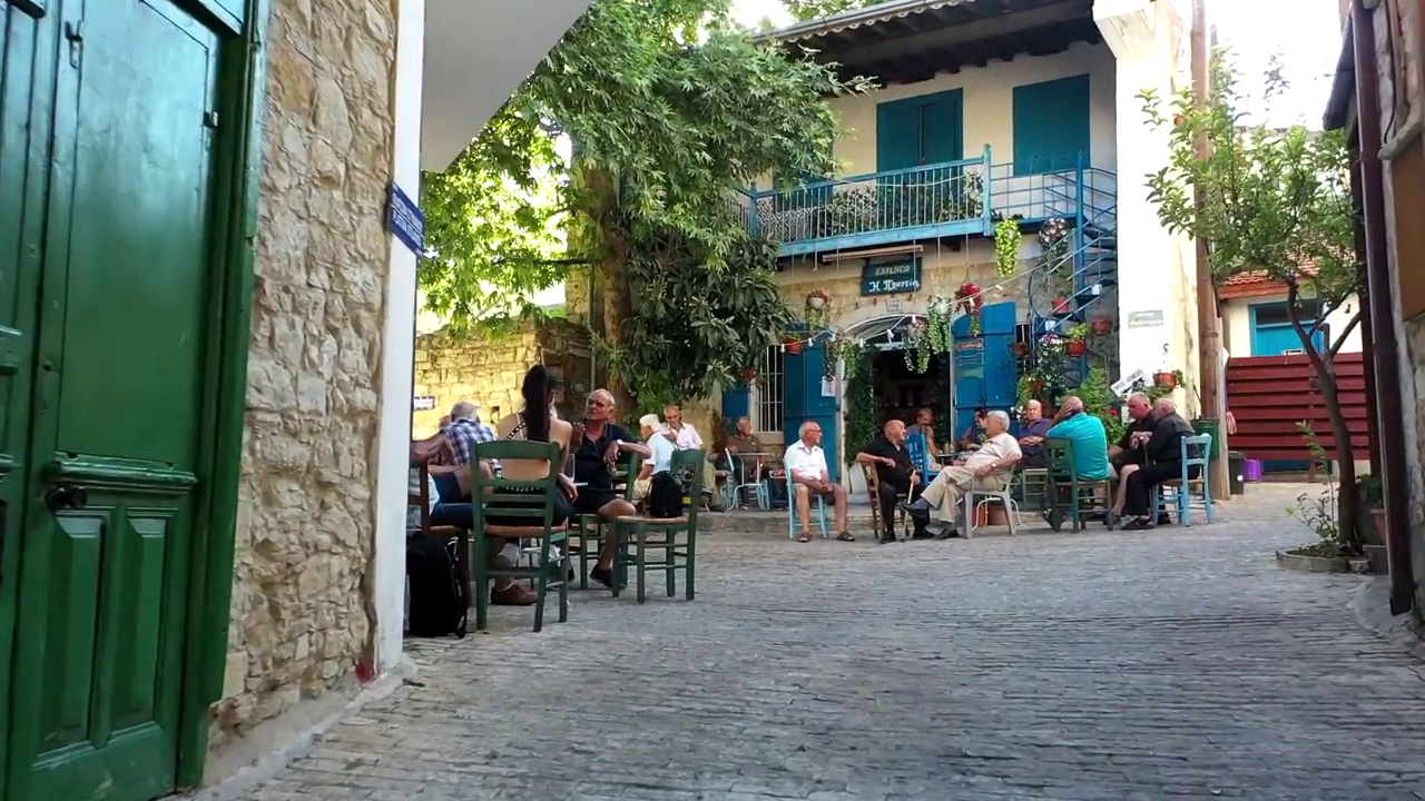 The Square of Vouni Village, Limassol, Cyprus