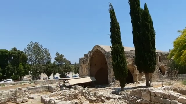 The Sugar Mill Outside the Castle of Kolossi, Limassol District, Cyprus
