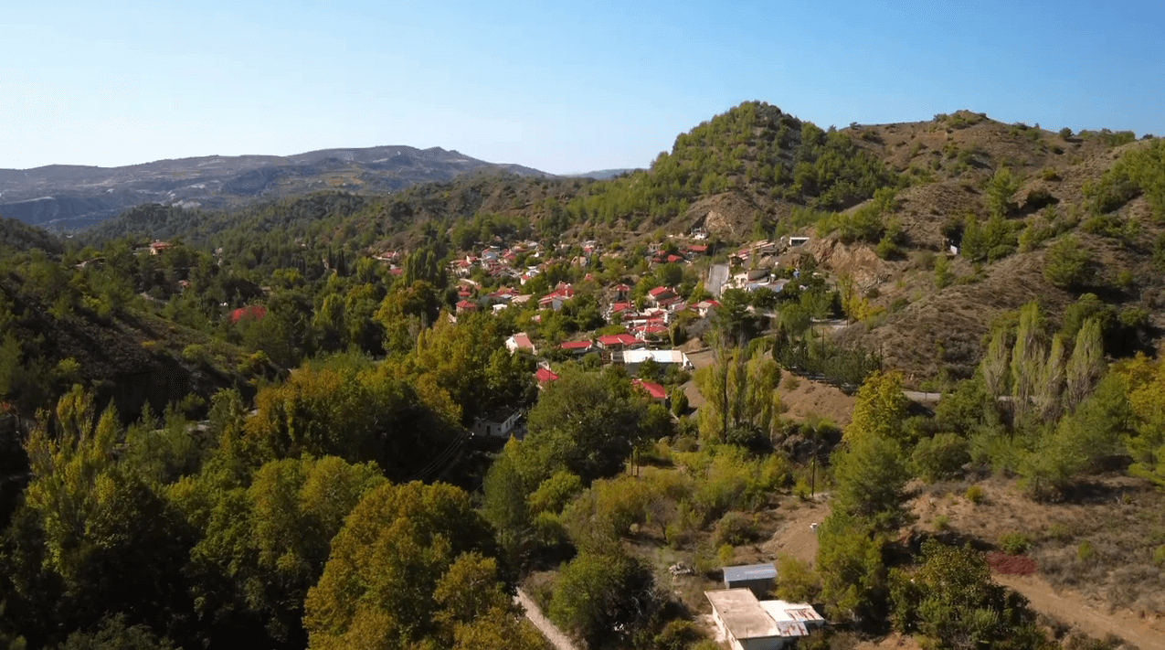 Troodos Mountains: The Village of Platres, Limassol District, Cyprus