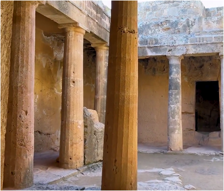 Visit the Tombs of the Kings in Paphos, Cyprus...an UNESCO World Heritage Site