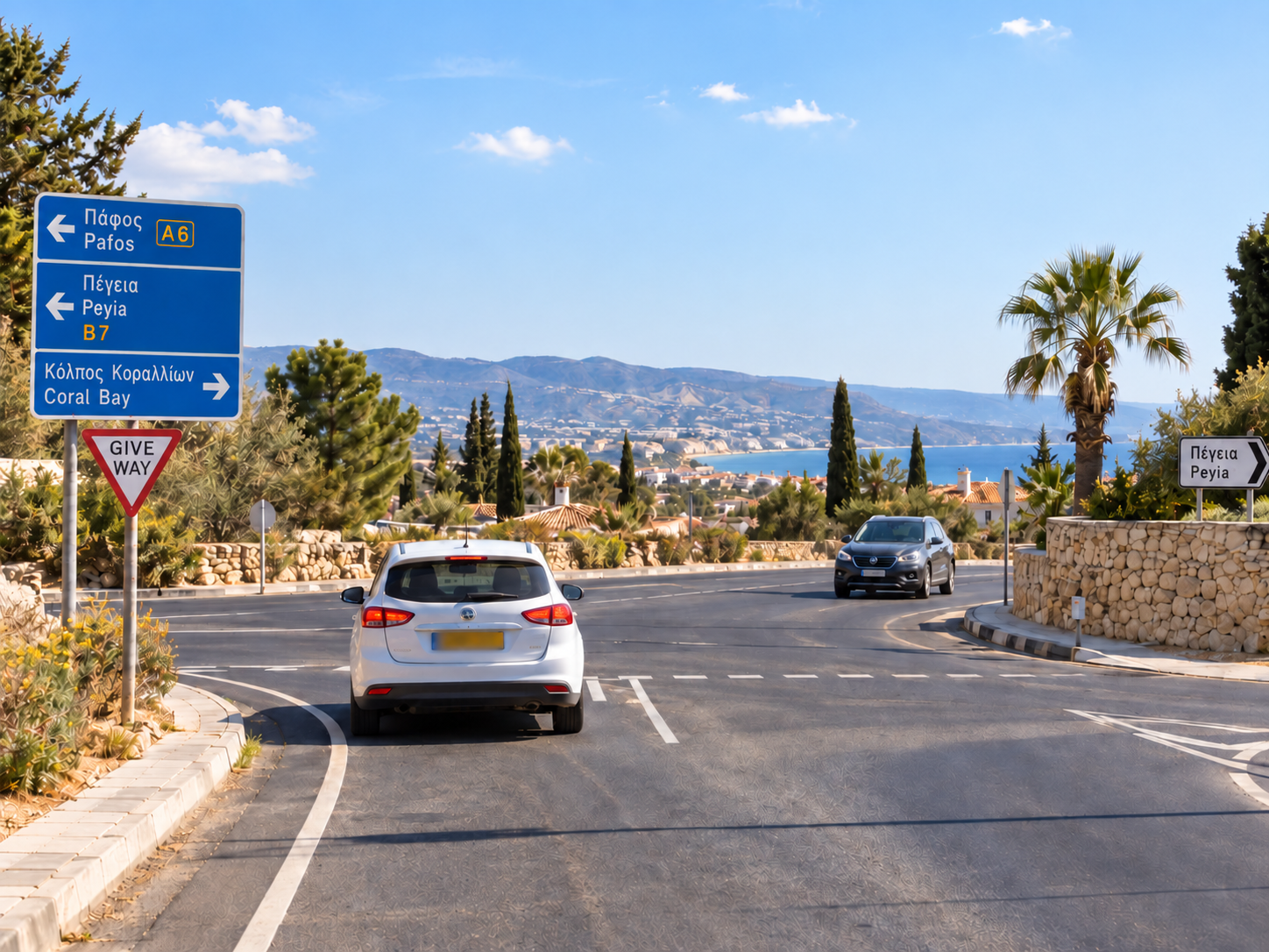 Turns and Junctions in Cyprus