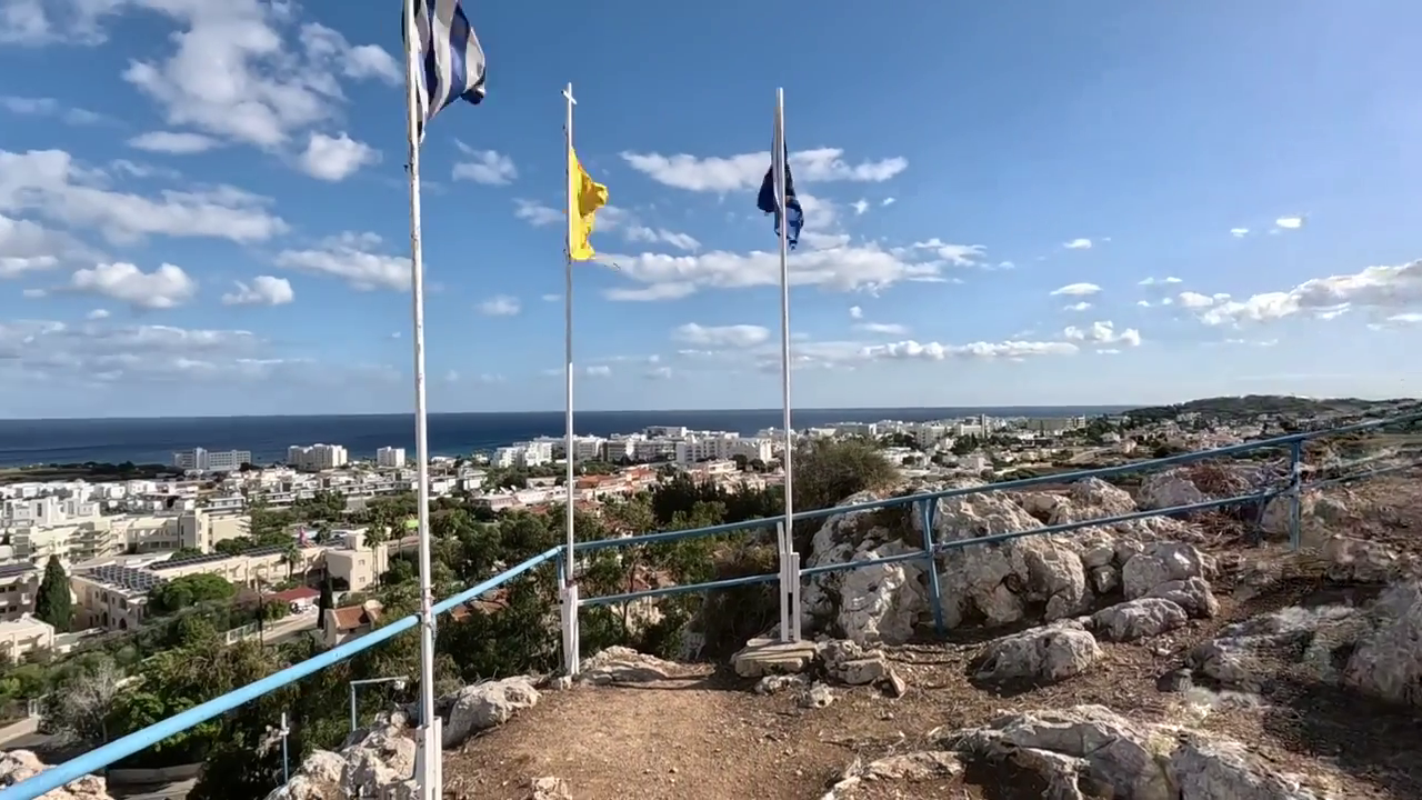 View from the church of Profitis Elias in Protaras