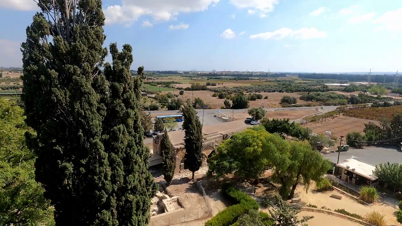 View From the Roof of Kolossi Castle, Cyprus