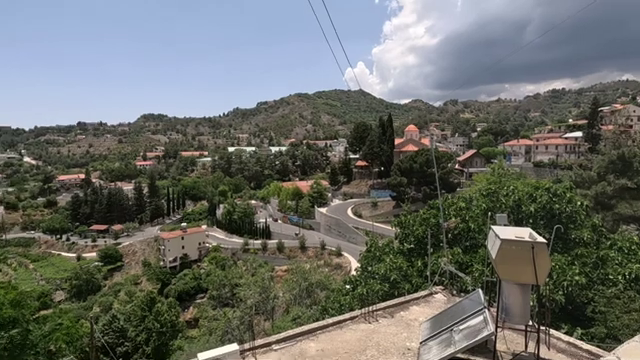 View From the Village of Agros, Limassol, Cyprus