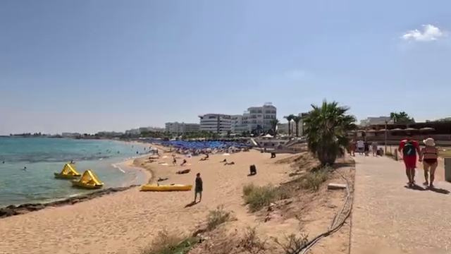 View from the coastal Path of Protaras
