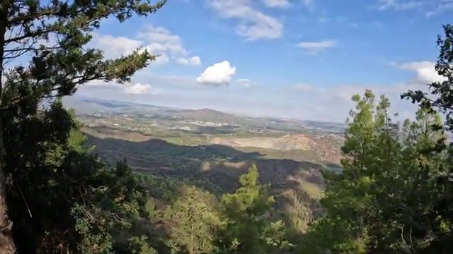 View from the Monastery of Stavrovouni