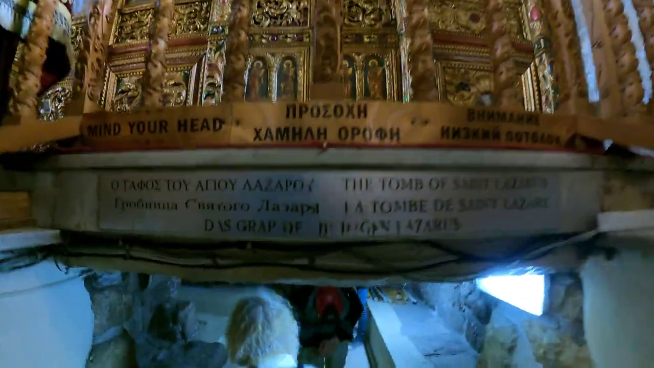 Walking Towards the Tomb of St Lazarus, Larnaca, Cyprus