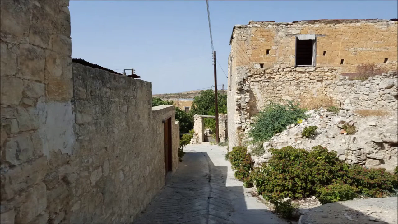 Walking in the Narrow Streets of Arsos, Cyprus